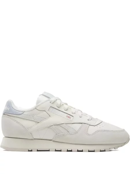 Sneakerși Reebok Classic Leather din piele bej