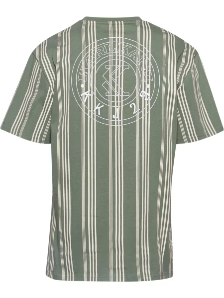 Karl Kani Tricou verde alb