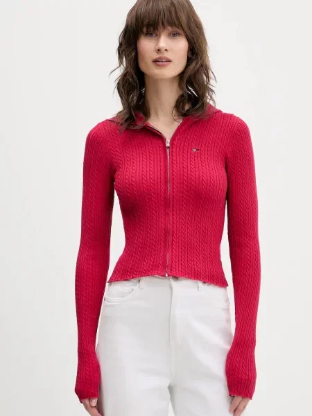 Tommy Jeans cardigan roz