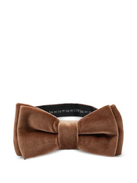Papion Paul Smith cu funde de catifea maro