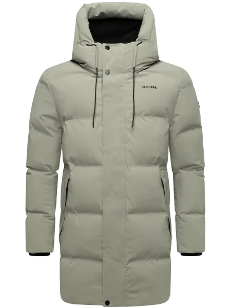 STONE HARBOUR Zimní kabát Darianoo XX světle šedá
