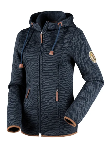 LASCANA ACTIVE Jachetă fleece funcțională bleumarin negru