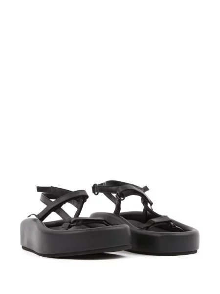 Sandale Mm6 Maison Margiela din piele negru