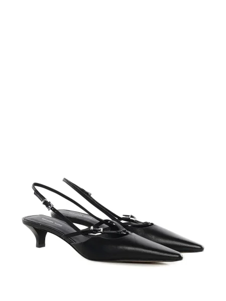 Pantofi cu toc Michael Michael Kors din piele slingback negru