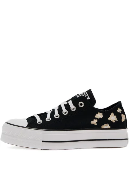 Sneakerși Converse Chuck 70 cu platformă cu imagine cu model leopard gri