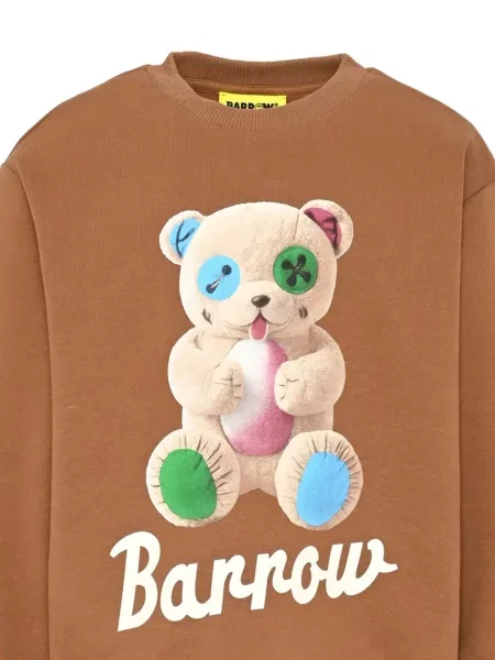 Sweter dziecięcy Barrow brązowy