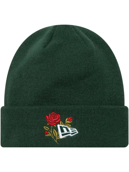 Căciulă New Era tricotate verde