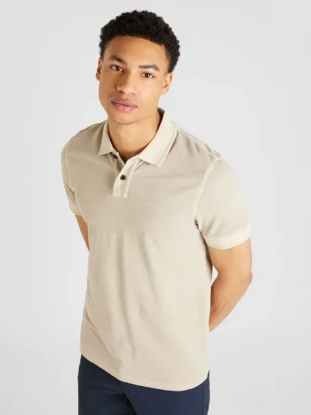 BOSS Orange Tricou Prime închis bej