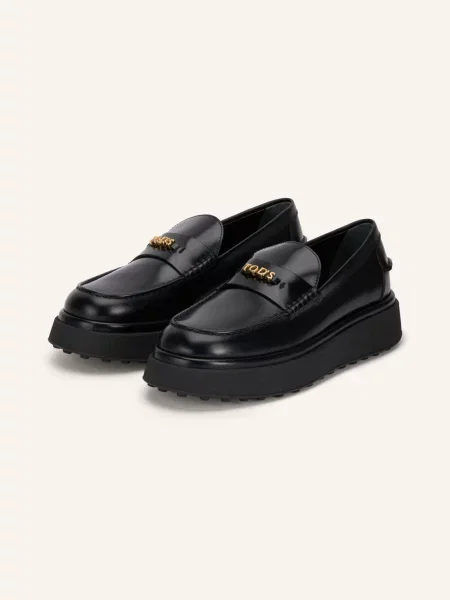 Tod's Mokasíny / zlatá černá