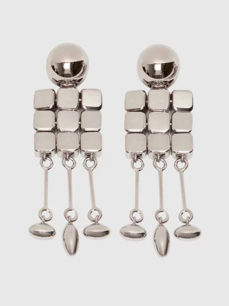 Сріблясті сережки Max Mara