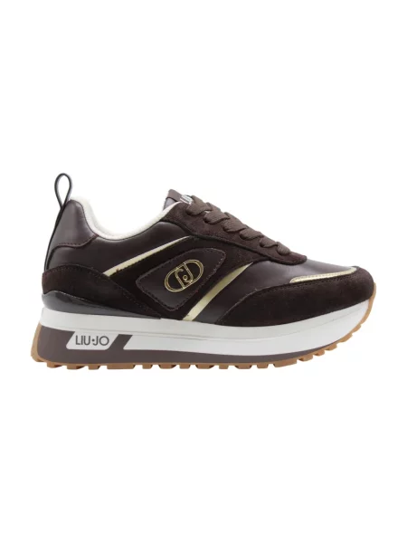 Sneakersy Liu Jo brązowe