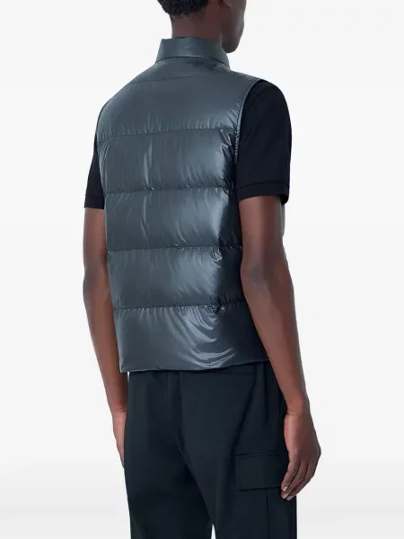 Matlasat vestă Moncler gri