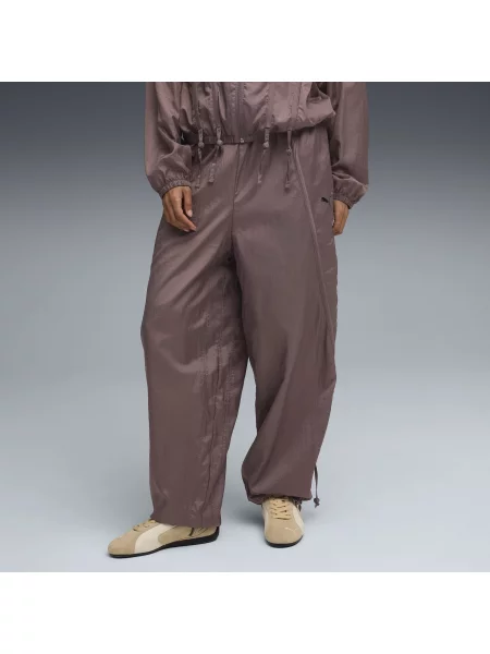 PUMA tkane spodnie DARE TO Raisin XXS