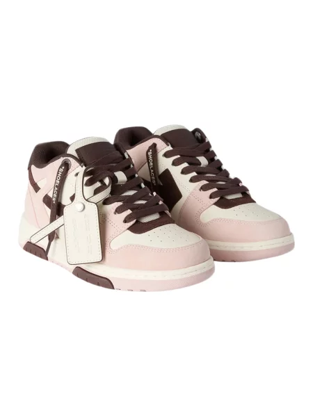 Sneakersy Off-white biznesowe białe