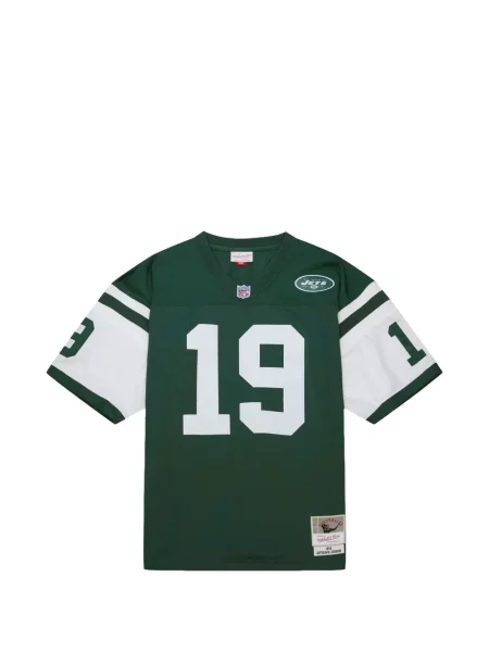 Cămașă Mitchell & Ness din jerseu scurtă verde