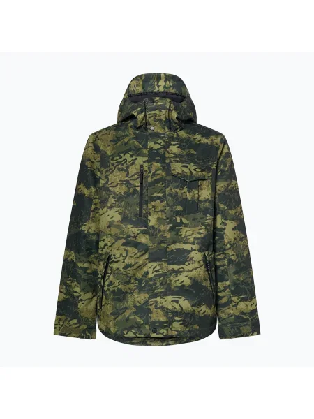 Bărbați Oakley Core Divisional Rc izolat jacheta de schi tigru camo verde