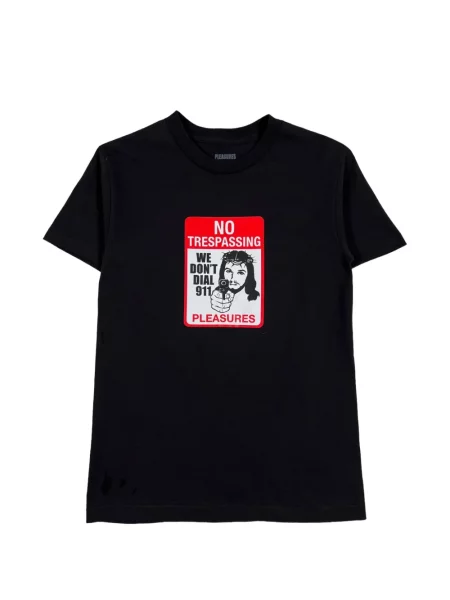 Tricou Pleasures cu imagine negru