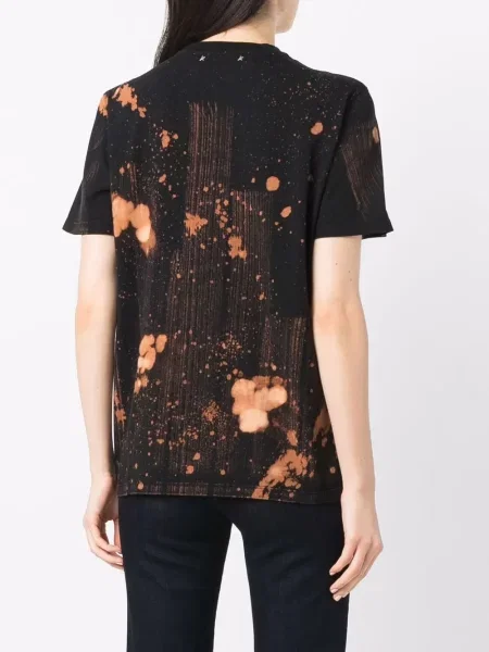Tricou Golden Goose cu imagine negru