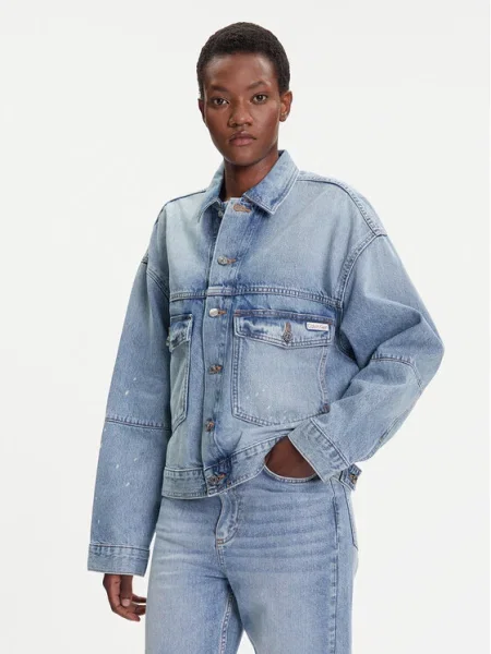 Calvin Klein Jeans Дънково яке син