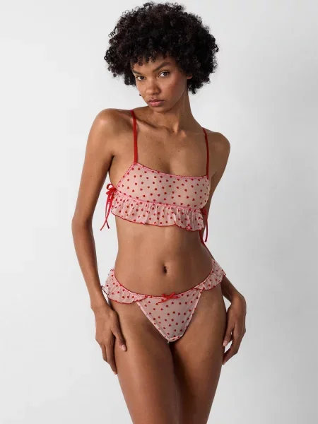 Стрінги Etam бежеві