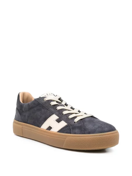 Sneakerși Hogan cu autograf albastru