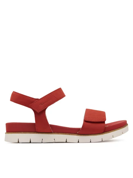 Sandali Tamaris rdeča