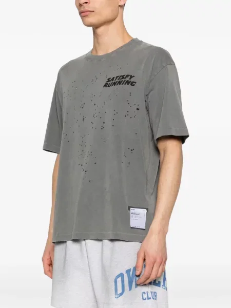 Tricou Satisfy cu decolteu rotund gri