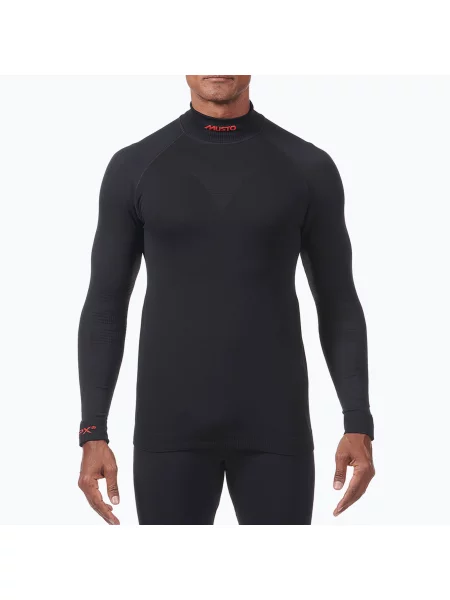 Мъжки термоактивен суитшърт Musto MPX Active Baselayer black черно