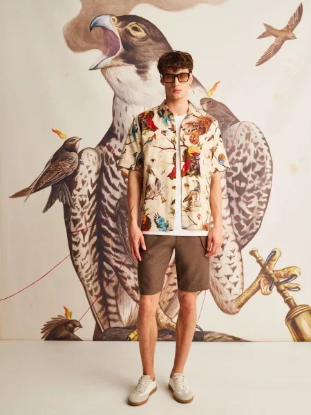 Риза Medicine със стандартна кройка с класическа яка