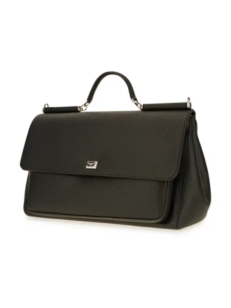 Torba Dolce And Gabbana skórzana czarna