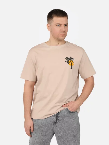 Футболка YUKI бежевий