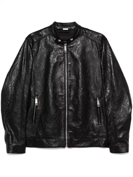 Кожено яке John Richmond черно