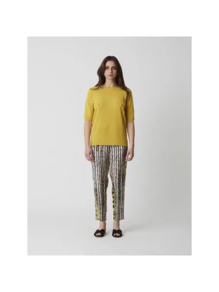 Sweter Alpha Studio żółty