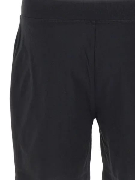 Široké plisované džínové šortky Polo Ralph Lauren s výšivkou červené