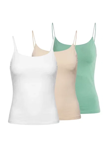 Studioselect Top Lena bej / verde alb