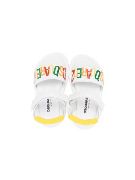 Sandały dziecięce Dsquared2 białe