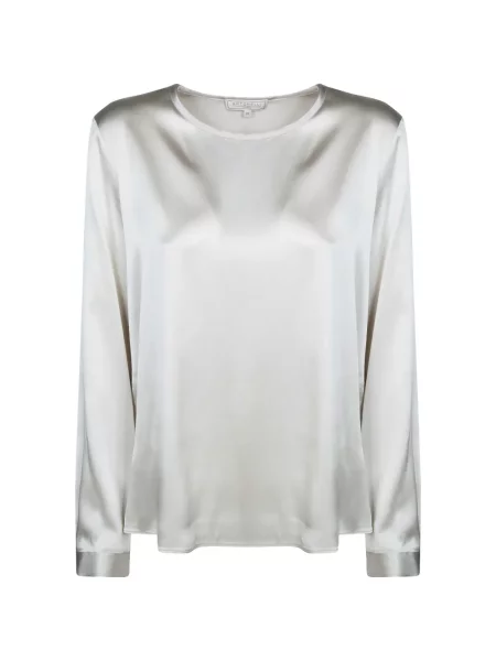 Lung tricou Antonelli din satin
