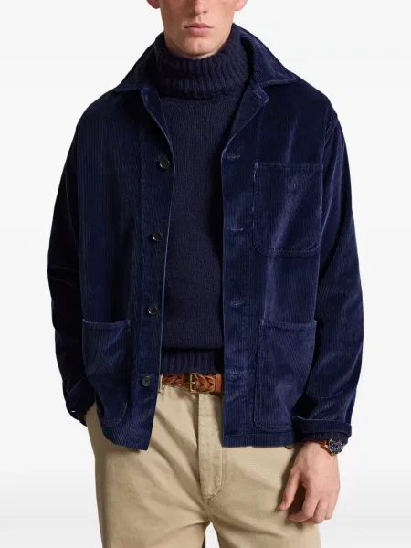 Siuvinėta pledinė marškiniai Polo Ralph Lauren ruoželis pilka