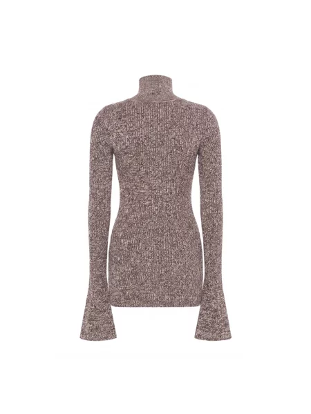 Sweter Sportmax brązowy