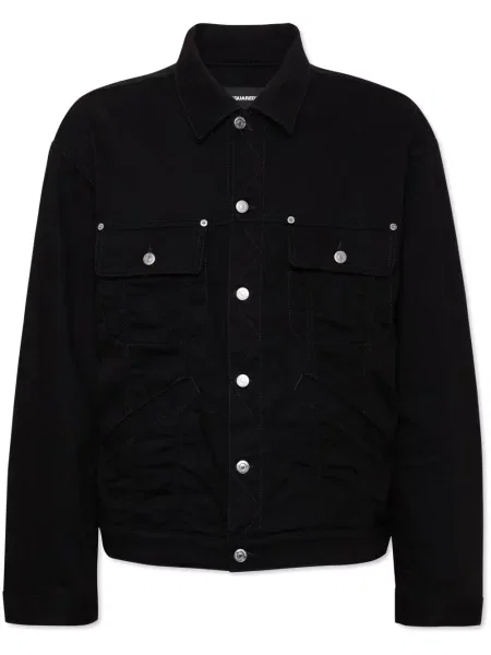 Geacă de blugi Dsquared2 negru