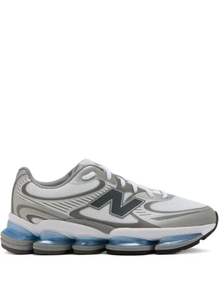 Sneakerși New Balance FuelCell din piele de căprioară slip-on gri