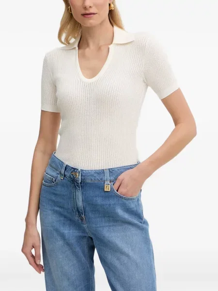 Top Elisabetta Franchi tricotate cu autograf