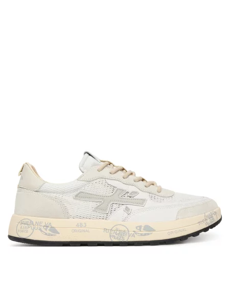 Sneakersy Premiata Nous Var biela