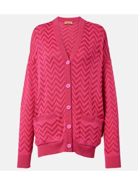 Cardigan Missoni roz