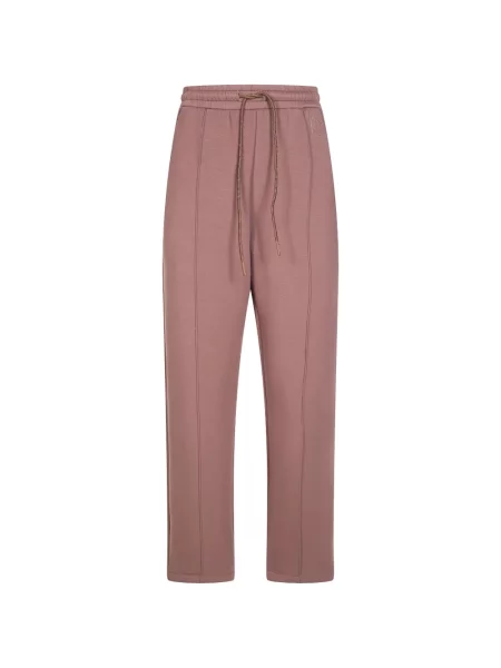 Șnur de strângere pantaloni Weekend Max Mara alergare cu autograf roz