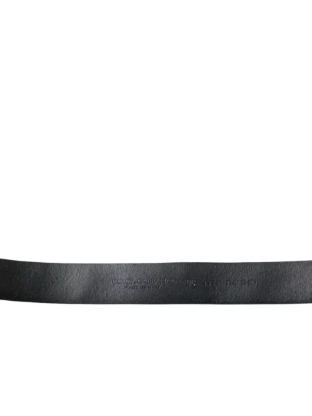 Cu centură curea Dolce & Gabbana cu cataramă negru