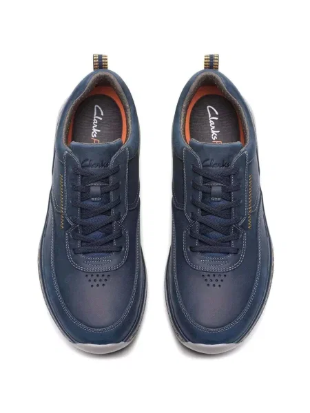 Pantofi Clarks din dantelă albastru