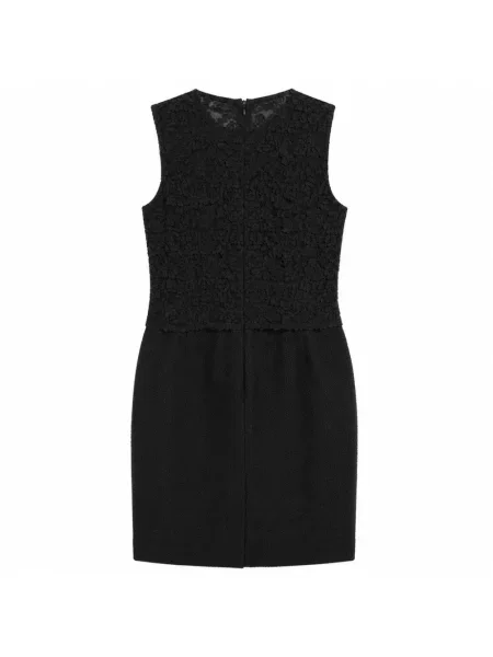 Sukienka mini Dolce And Gabbana bez rękawów czarna