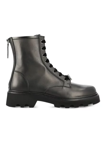 Botki Roger Vivier skórzane czarne