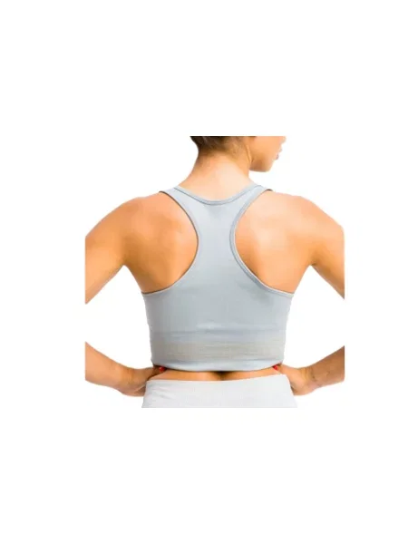 Biustonosz sportowy Stripes Bra szary